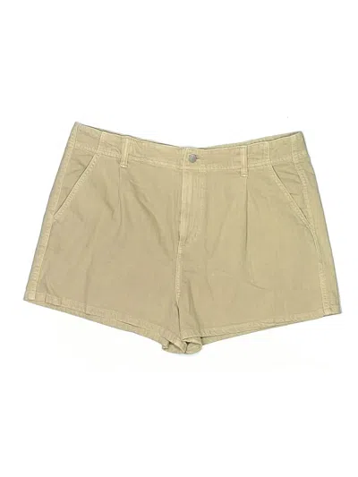 Pre-owned Universal Thread Khaki Shorts In Brown