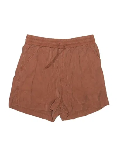 Pre-owned Universal Thread Khaki Shorts In Brown
