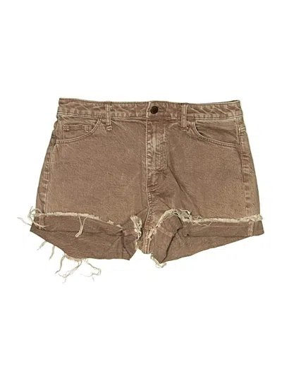 Pre-owned Universal Thread Khaki Shorts In Brown