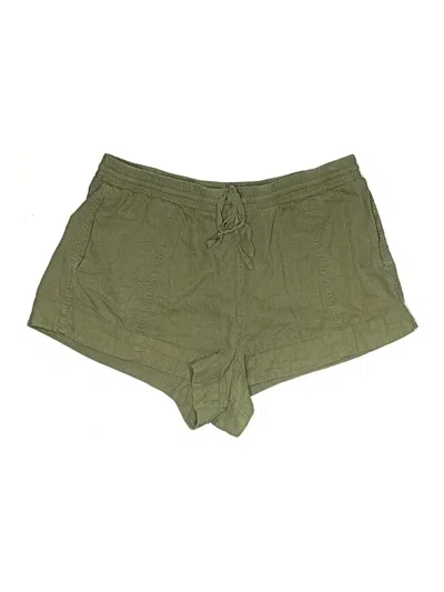 Pre-owned Universal Thread Khaki Shorts In Green