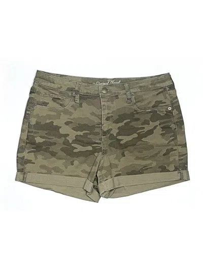 Pre-owned Universal Thread Khaki Shorts In Green