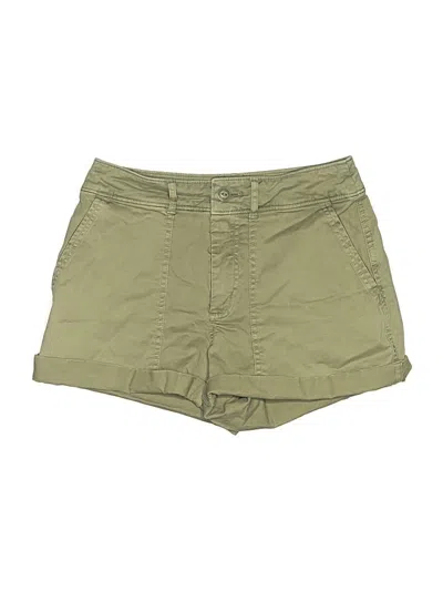 Pre-owned Universal Thread Khaki Shorts In Green