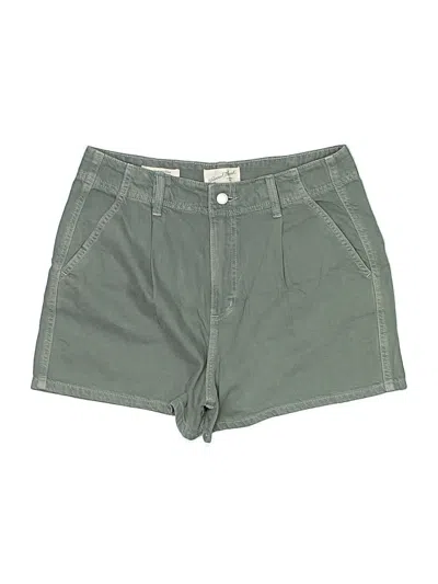 Pre-owned Universal Thread Khaki Shorts In Green