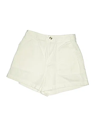 Pre-owned Universal Thread Khaki Shorts In Ivory