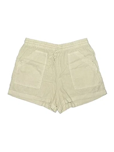 Pre-owned Universal Thread Khaki Shorts In Ivory