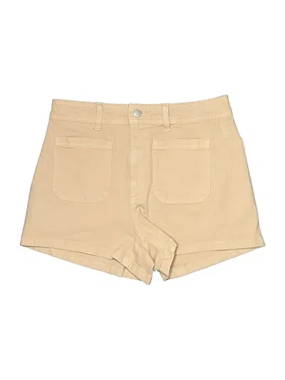 Pre-owned Universal Thread Khaki Shorts In Tan