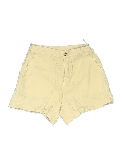 Pre-owned Universal Thread Khaki Shorts In Yellow