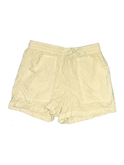 Pre-owned Universal Thread Khaki Shorts In Yellow