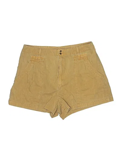 Pre-owned Universal Thread Khaki Shorts In Yellow