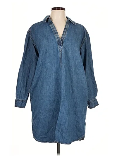 Pre-owned Universal Thread Kimono In Blue