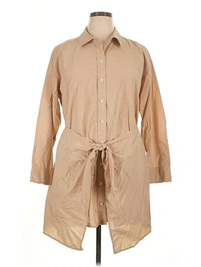 Pre-owned Universal Thread Kimono In Tan