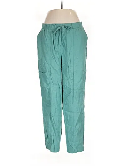 Pre-owned Universal Thread Linen Pants In Blue