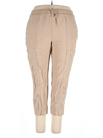 Pre-owned Universal Thread Linen Pants In Brown