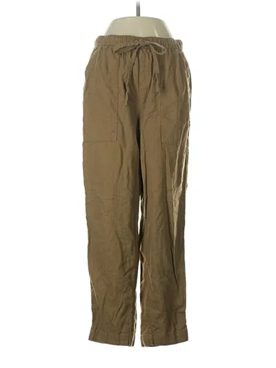 Pre-owned Universal Thread Linen Pants In Green