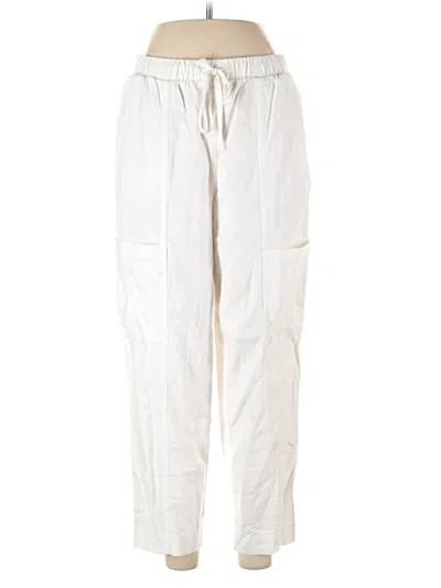 Pre-owned Universal Thread Linen Pants In White