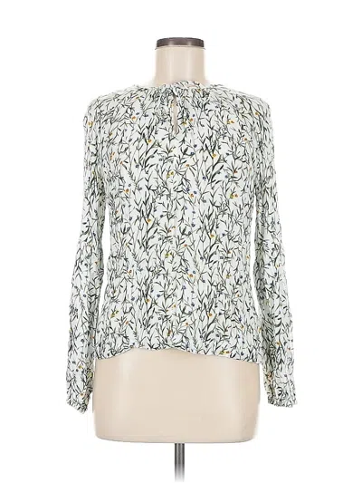 Pre-owned Universal Thread Long Sleeve Blouse In Green