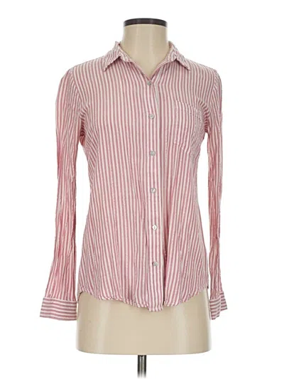 Pre-owned Universal Thread Long Sleeve Blouse In Pink