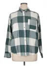 Universal Thread Long Sleeve Button Down Shirt In Blue