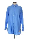 Universal Thread Long Sleeve Button Down Shirt In Blue