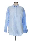 Universal Thread Long Sleeve Button Down Shirt In Blue