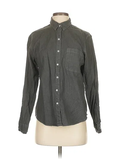 Pre-owned Universal Thread Long Sleeve Button Down Shirt In Gray