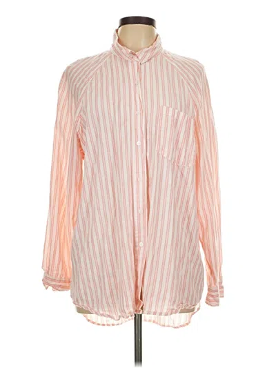 Pre-owned Universal Thread Long Sleeve Button Down Shirt In Pink