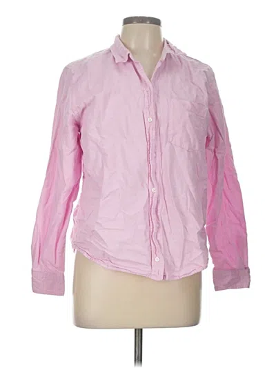 Pre-owned Universal Thread Long Sleeve Button Down Shirt In Pink