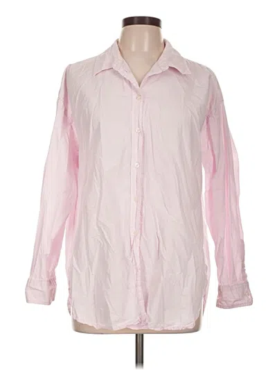 Pre-owned Universal Thread Long Sleeve Button Down Shirt In Pink