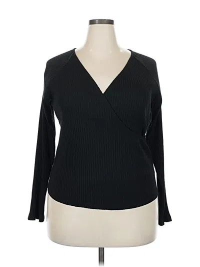 Pre-owned Universal Thread Long Sleeve T-shirt In Black