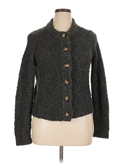 Pre-owned Universal Thread Long Sleeve Top Gray Turtleneck Tops