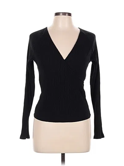 Pre-owned Universal Thread Long Sleeve T-shirt In Black