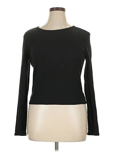 Pre-owned Universal Thread Long Sleeve T-shirt In Black