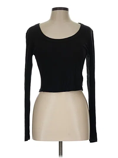 Pre-owned Universal Thread Long Sleeve T-shirt In Black