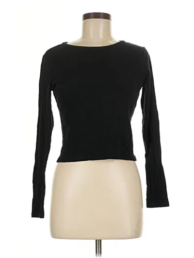 Pre-owned Universal Thread Long Sleeve T-shirt In Black