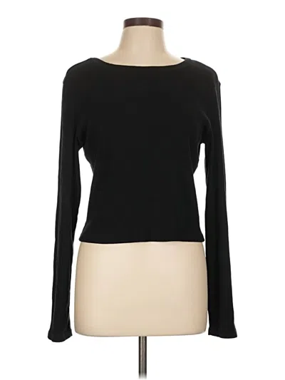 Pre-owned Universal Thread Long Sleeve T-shirt In Black