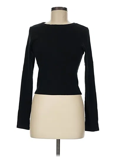 Pre-owned Universal Thread Long Sleeve T-shirt In Black