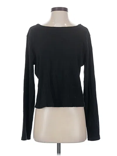 Pre-owned Universal Thread Long Sleeve T-shirt In Black
