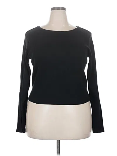 Pre-owned Universal Thread Long Sleeve T-shirt In Black