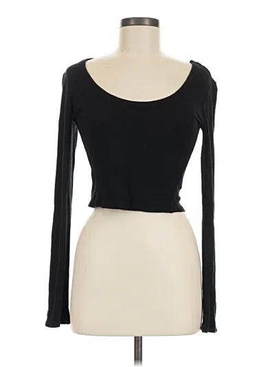 Pre-owned Universal Thread Long Sleeve T-shirt In Black