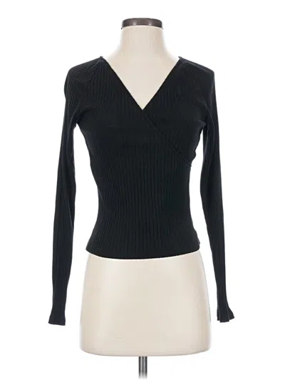 Pre-owned Universal Thread Long Sleeve T-shirt In Black