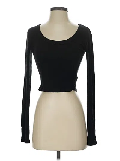 Pre-owned Universal Thread Long Sleeve T-shirt In Black