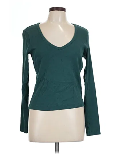 Pre-owned Universal Thread Long Sleeve T-shirt In Blue