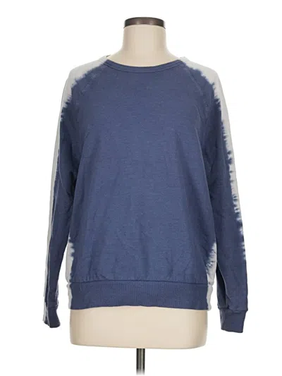 Pre-owned Universal Thread Long Sleeve T-shirt In Blue