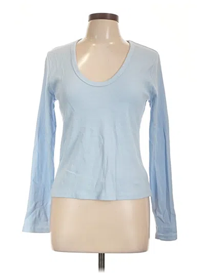 Pre-owned Universal Thread Long Sleeve T-shirt In Blue