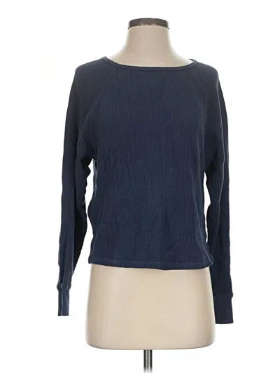 Pre-owned Universal Thread Long Sleeve T-shirt In Blue