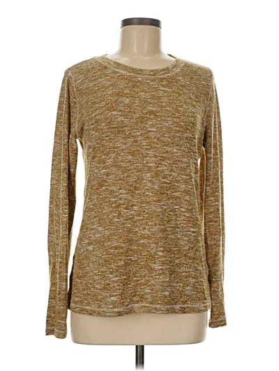 Pre-owned Universal Thread Long Sleeve T-shirt In Brown