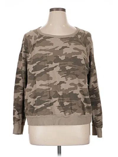 Pre-owned Universal Thread Long Sleeve T-shirt In Brown
