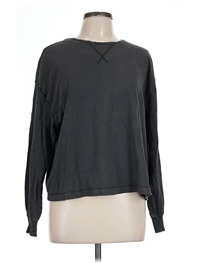 Pre-owned Universal Thread Long Sleeve T-shirt In Gray