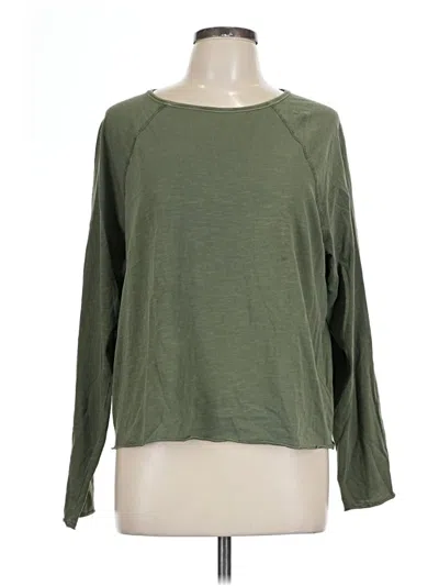 Pre-owned Universal Thread Long Sleeve T-shirt In Green