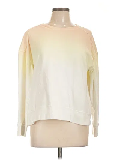 Pre-owned Universal Thread Long Sleeve T-shirt In Ivory